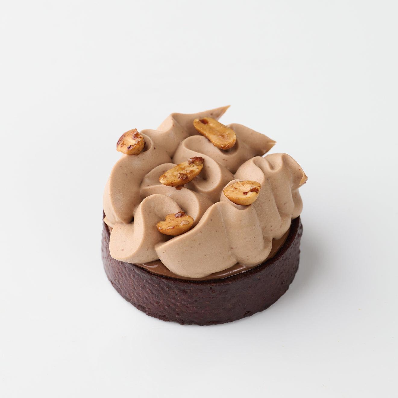 La Tarte Cacahuète Choco 花⽣巧克⼒塔